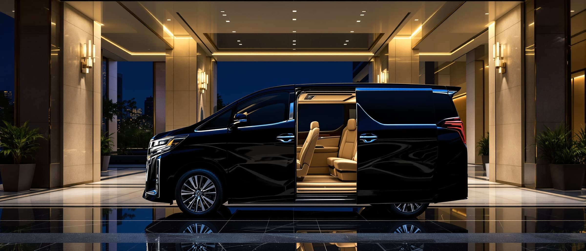 NAGA BLACK chauffeured executive service